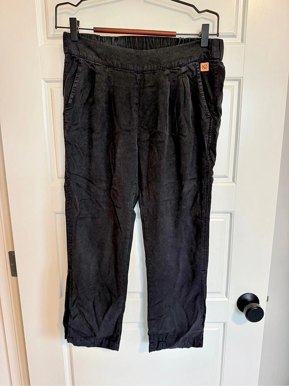 tentree Black Jogger Pants Size Small